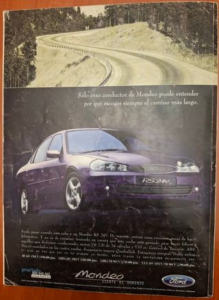 Revista Automovil No248 septiembre 1998 UR
