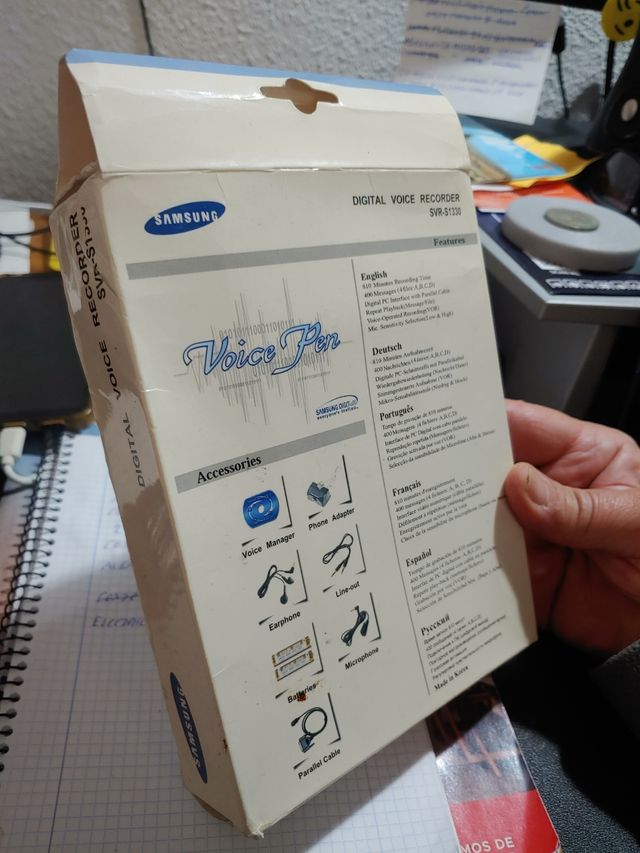 Gravadora de voz Samsung SVR-S1330