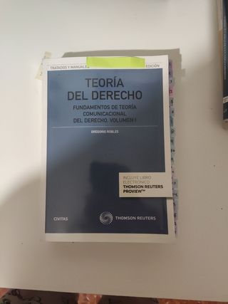 Teoría del derecho (Volumen I) (Papel + e-book): Fundamentos de teoría comunicacional del derecho.