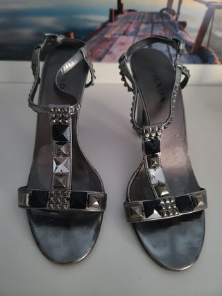Sandalias tacón Prada