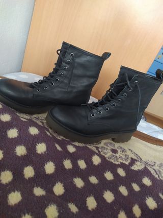 Botines de piel