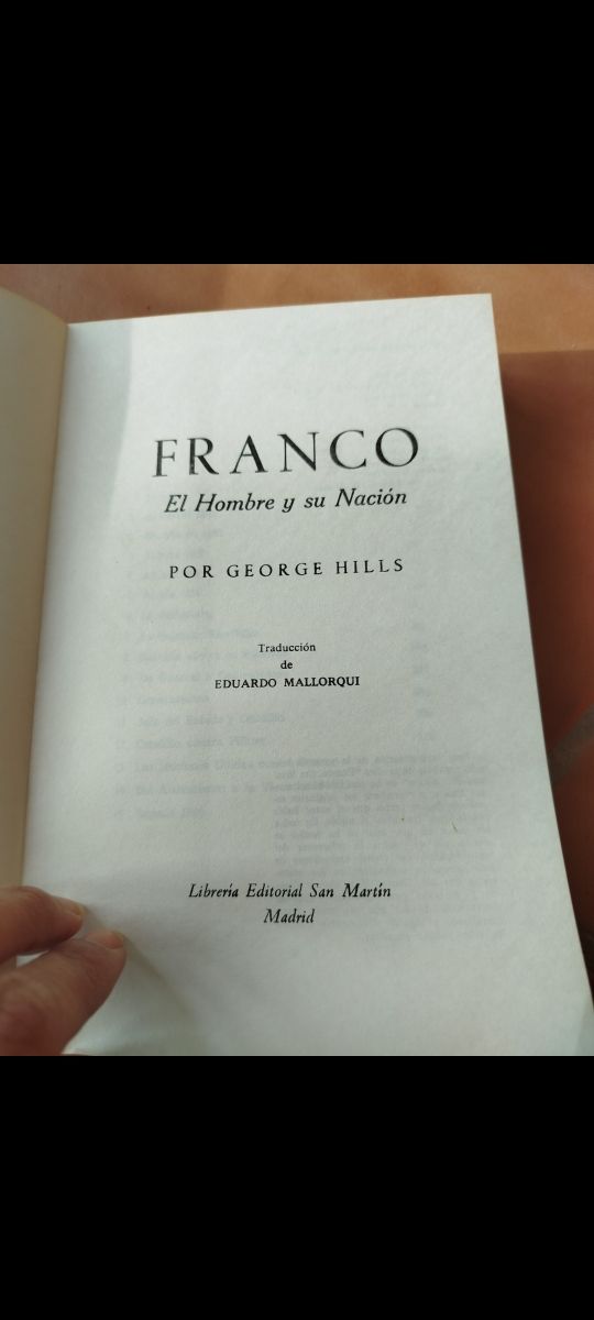 Libro Franco, El hombre y su nación
