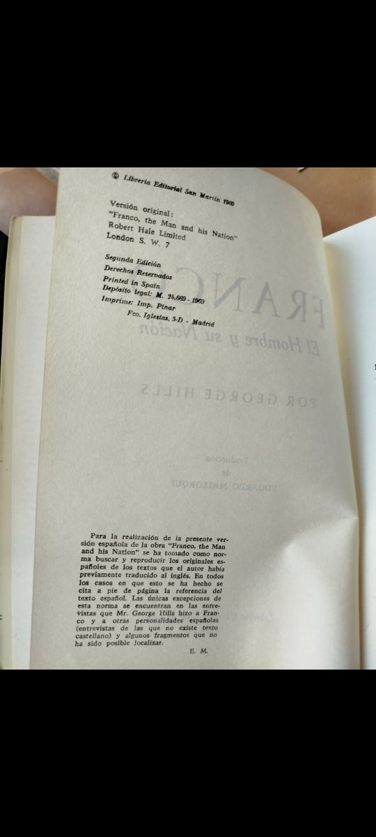 Libro Franco, El hombre y su nación