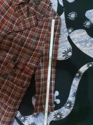 Cappotto vintage scozzese donna