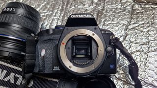 Cámara Reflex Olympus E-420