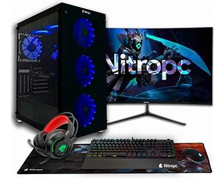 Sobremesa Gaming Nitropc Pack Diamond, i7, 32GB,