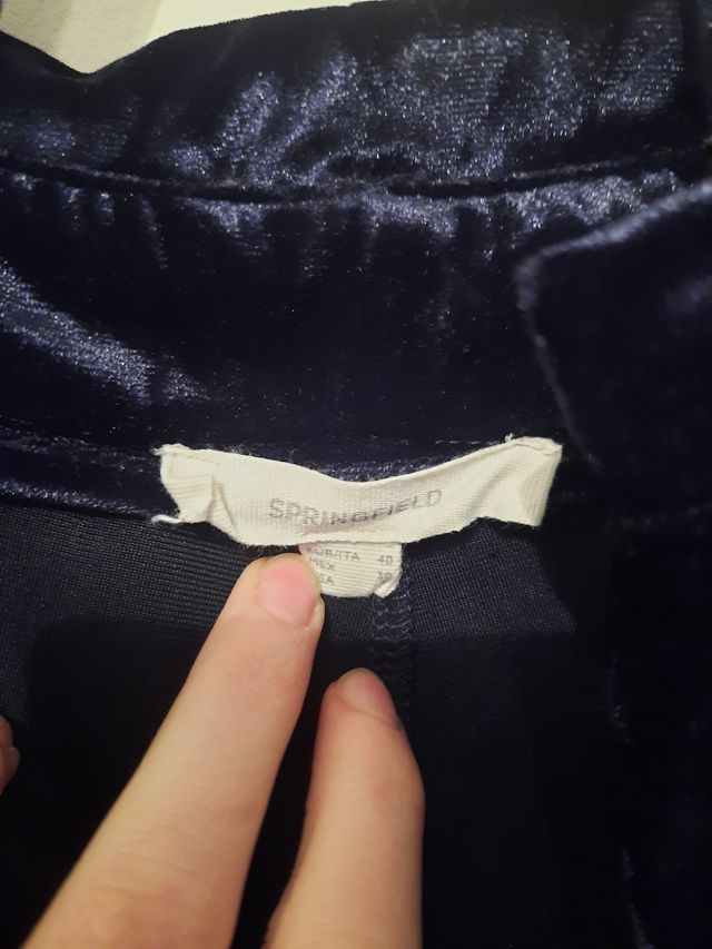 Pantalón de terciopelo