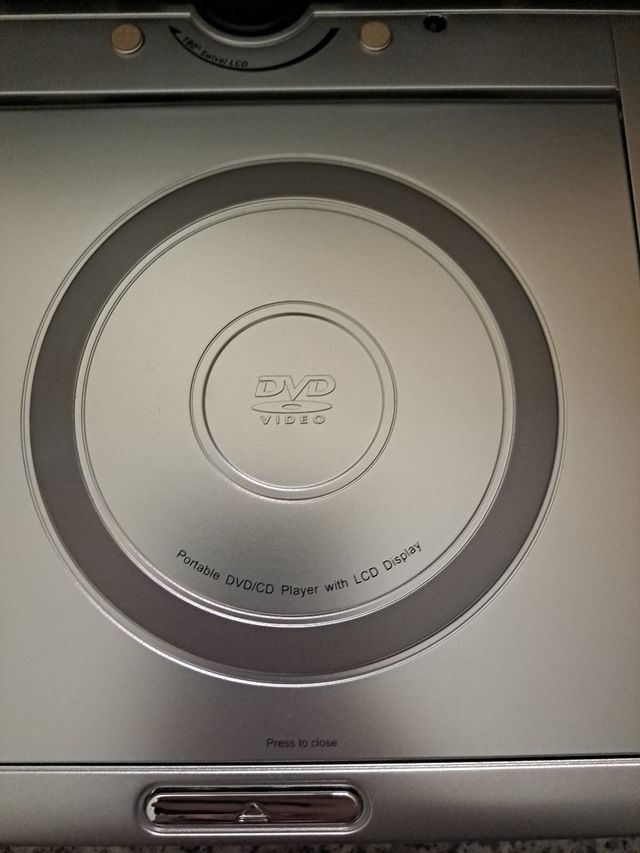 Reproductor DVD y CD portatil