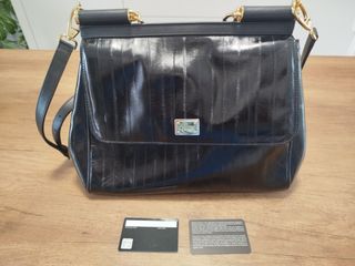 Borsa dolce gabbana Sicily nera nuova