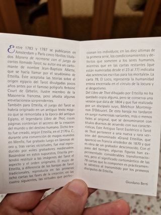 Tarot de Thot Orbis fabri