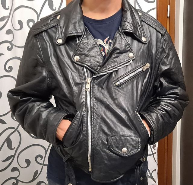 Giubbotto invera pelle modello Chiodo