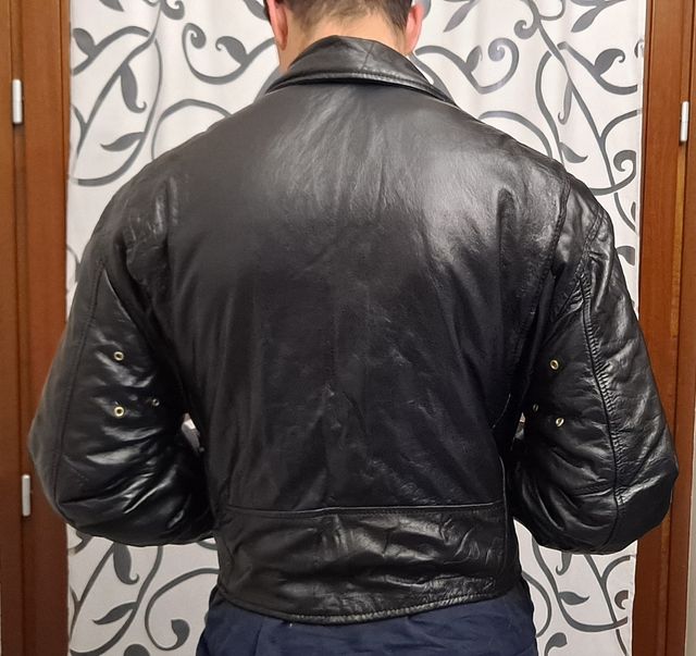 Giubbotto invera pelle modello Chiodo