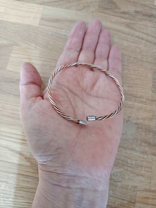 Due braccialetti rame e alluminio