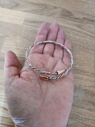 Due braccialetti rame e alluminio