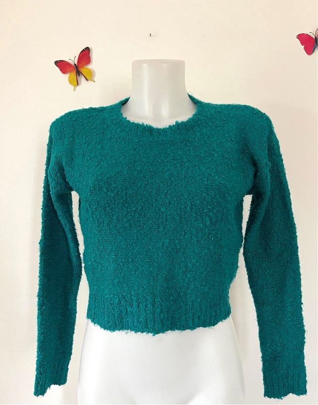 Maglia corta verde smeraldo