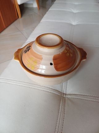 Ciotola con coperchio in terracotta NUOVA