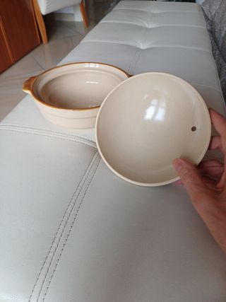 Ciotola con coperchio in terracotta NUOVA