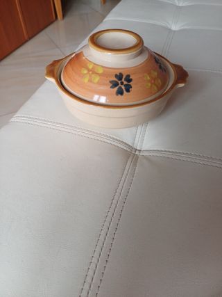 Ciotola con coperchio in terracotta NUOVA