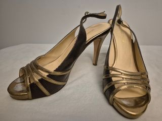 Sandalias de tacón Gloria Ortiz