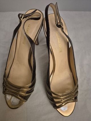 Sandalias de tacón Gloria Ortiz