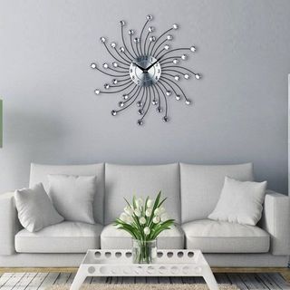 ✅ Reloj de Pared metálico diseño Estrella
