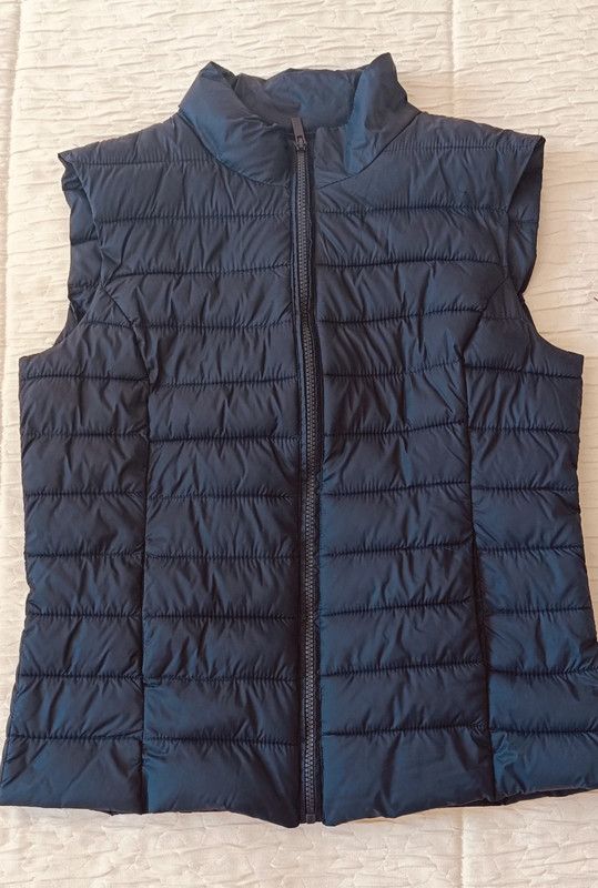 Chaleco acolchado Unisex azul marino talla L