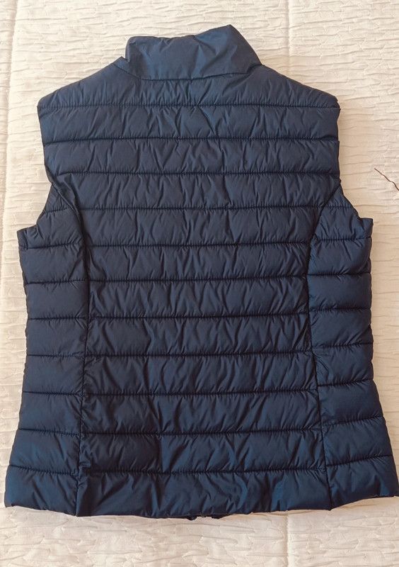 Chaleco acolchado Unisex azul marino talla L