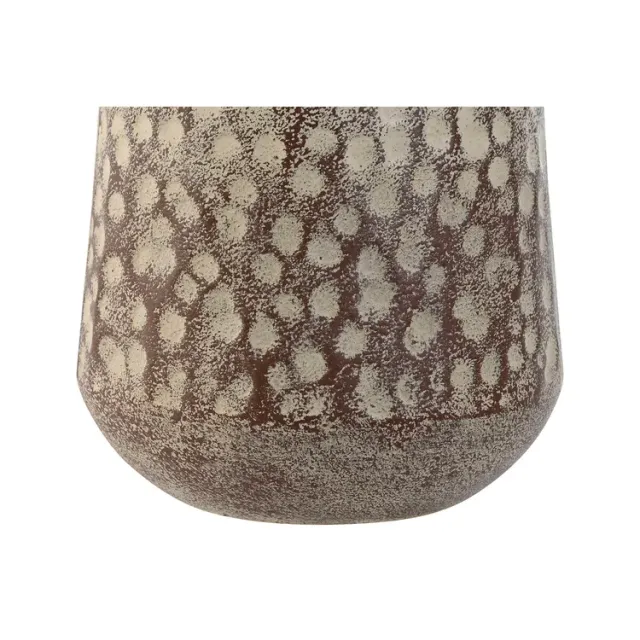 Jarrón Home ESPRIT Blanco Metal Colonial 23 x 40