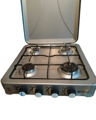 Cocina de gas Encimera Hornillo 4 fogones Nueva