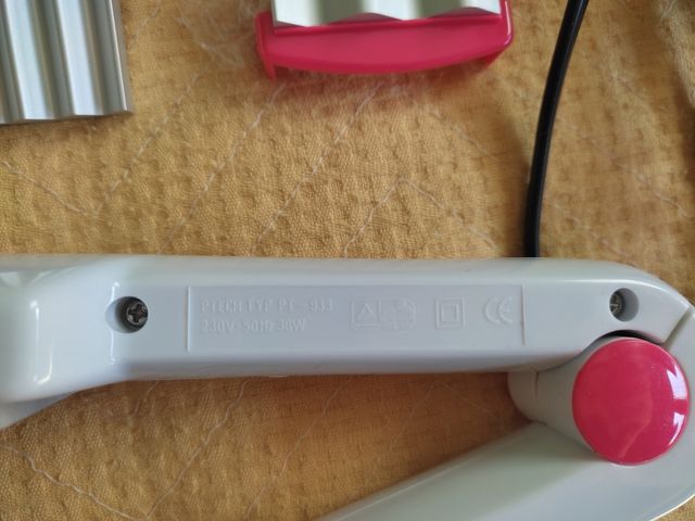 Plancha de pelo crimpadora vintage