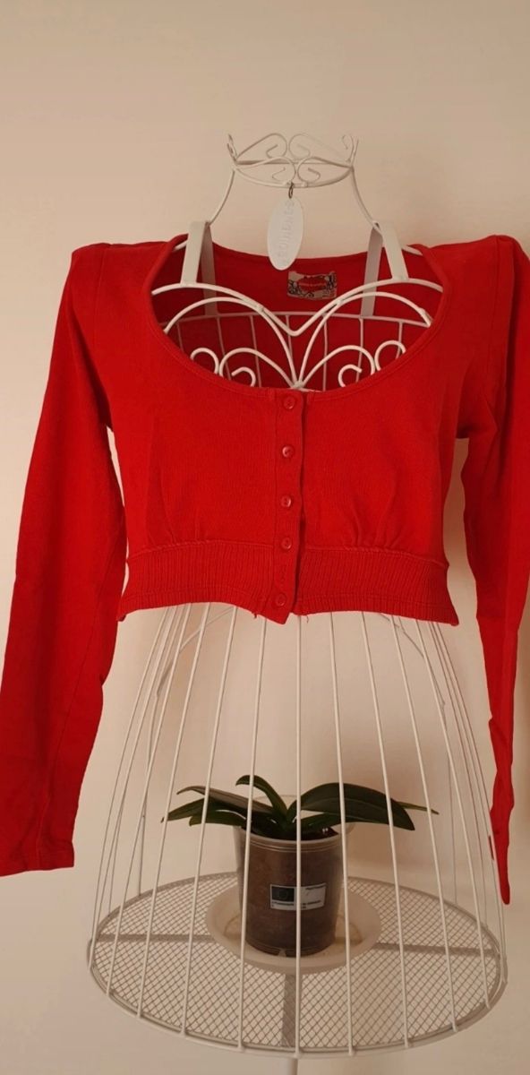 Scaldacuore maglione rosso Zara tg M