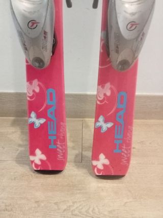 Esquís HEAD 120 niña 117cm