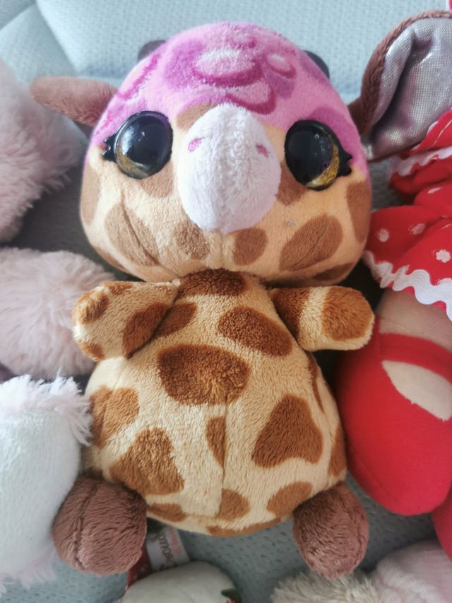 Peluches. Juego de 10 peluches