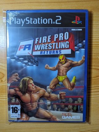 Juego Ps2 PRECINTADO Fire Pro Wrestling PAL 🇪🇦