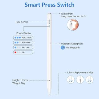 Lapiz óptico Samsung/Huawei/Lenovo/Mi/Iphone