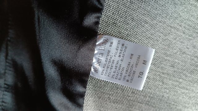 Blazer donna grigio nero