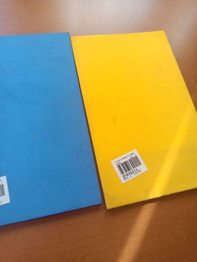 3 Planchas manualidades de fieltro -caucho