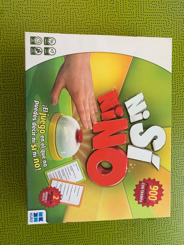 Juego de mesa “ni si ni no”