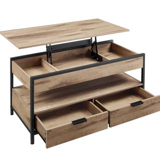 Mesa de centro muy practica y como nueva !!