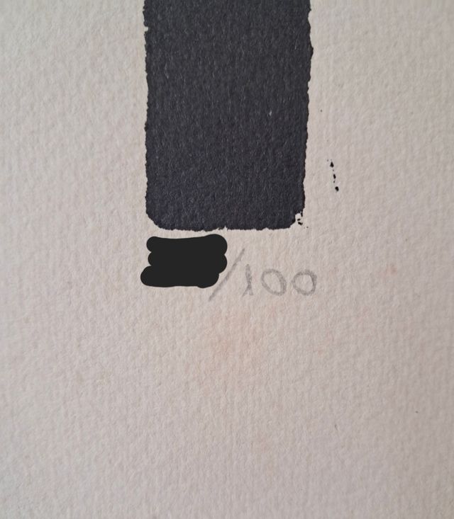 JAUME PLENSA LITOGRAFIA