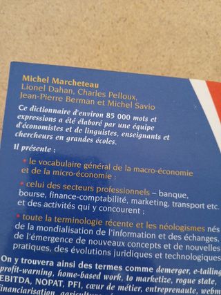 2 dizionari commercio francese inglese