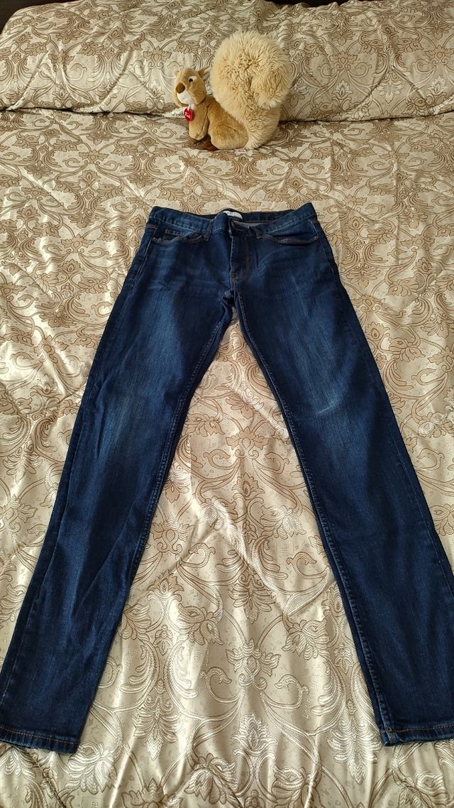 Jeans uomo Kiabi nero, blu e azzurro