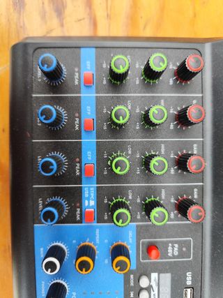 Mesa mescladora dj Directo