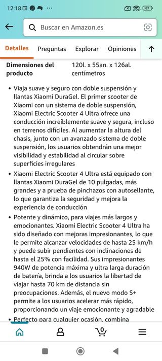   Xiaomi 4 ultra PRECINTADO MEDIAMARK