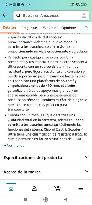   Xiaomi 4 ultra PRECINTADO MEDIAMARK