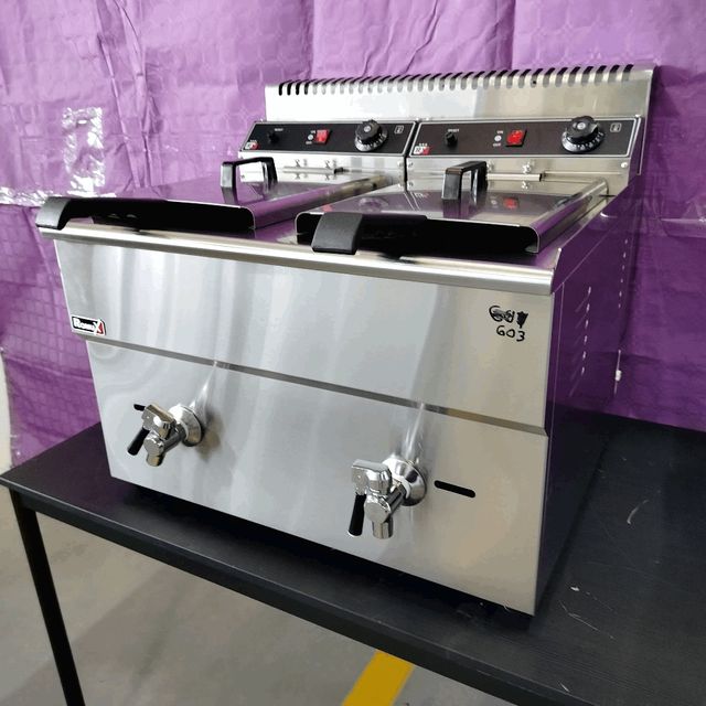 🏮TA∥  Freidora a Gas - 18+18 Litros