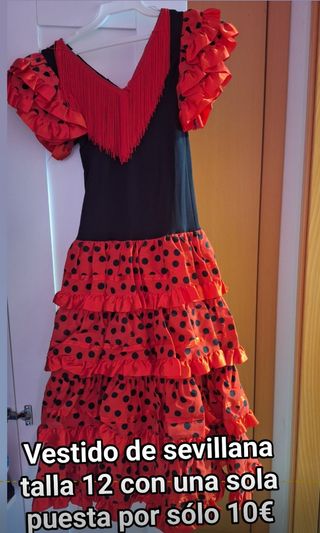 Vestido de sevillana