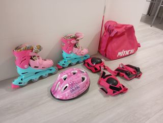 Patines de línea de niña