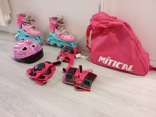 Patines de línea de niña