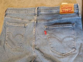 Pantalón Vaquero LEVIS Mujer 311 . Azul claro